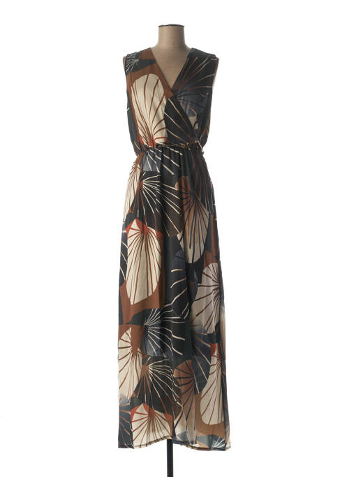 Robe longue noir LA FEE MARABOUTEE pour femme