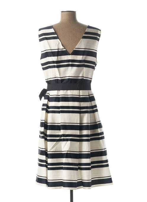 Robe mi-longue bleu LA FEE MARABOUTEE femme