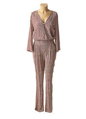 Combi-pantalon marron LA FEE MARABOUTEE pour femme seconde vue