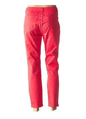 Pantalon 7/8 stretch taille basse rouge ZAPA femme