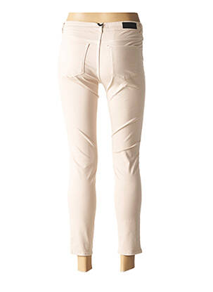 Pantalon 7/8 stretch taille basse beige ZAPA femme