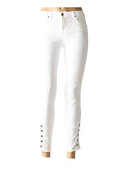 Pantalon 7/8 blanc ZAPA pour femme seconde vue
