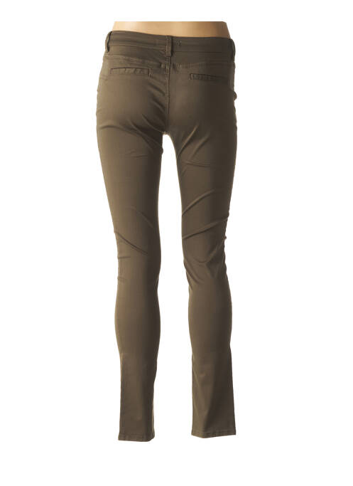Pantalon slim vert ZAPA pour femme