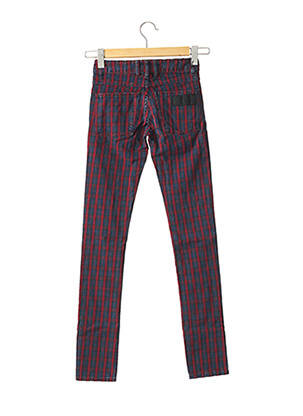 Pantalon slim taille basse taille basse rouge APRIL 77 femme