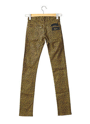Pantalon slim stretch taille normale jaune APRIL 77 femme
