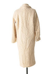 Manteau long beige LA FEE MARABOUTEE pour femme seconde vue