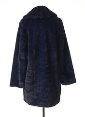 Manteau long bleu LA FEE MARABOUTEE pour femme seconde vue