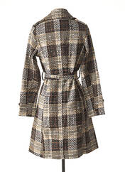 Manteau long marron LA FEE MARABOUTEE pour femme seconde vue