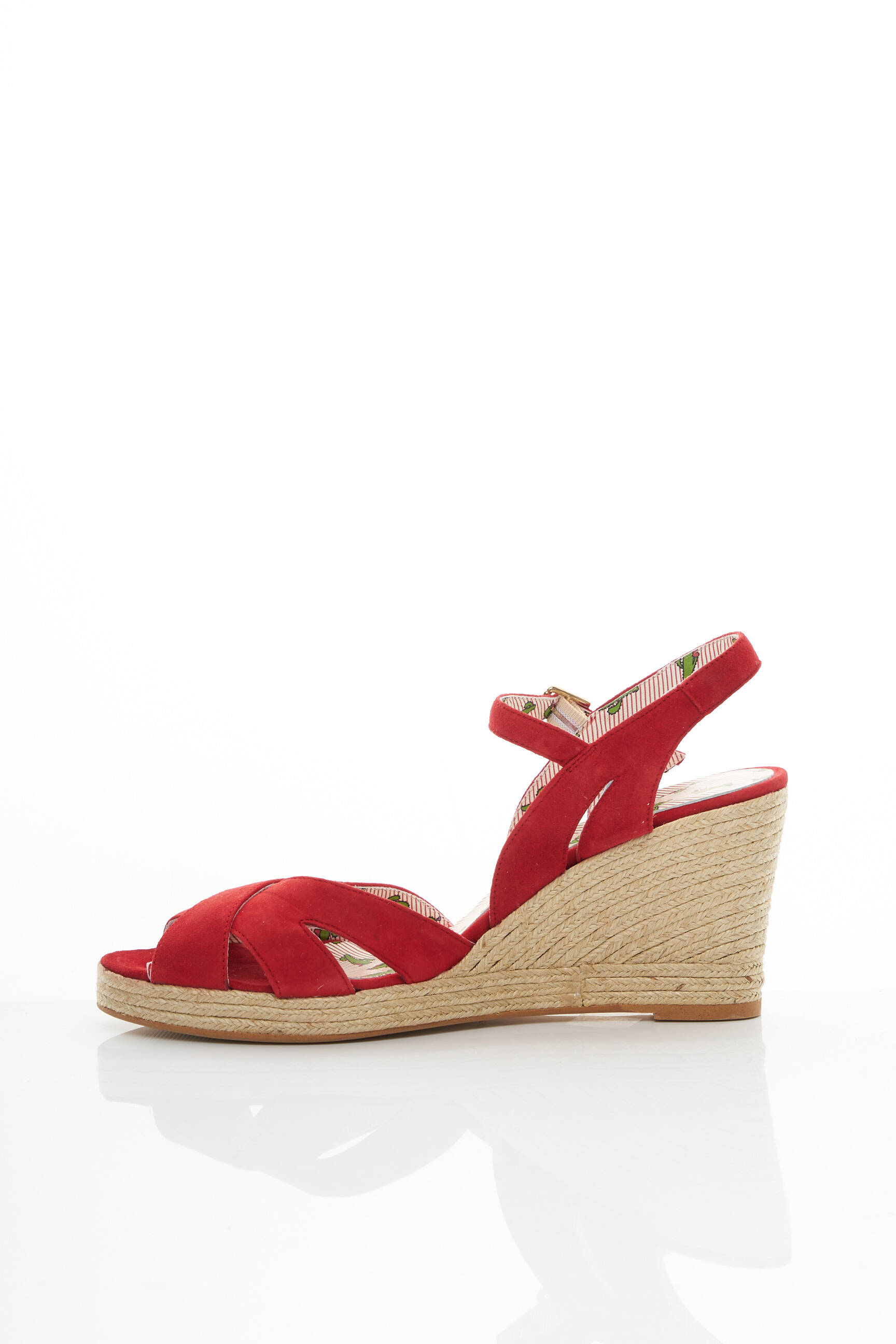 MELLOW YELLOW Espadrilles de couleur rouge en soldes pas cher 1688157 rouge0 Modz