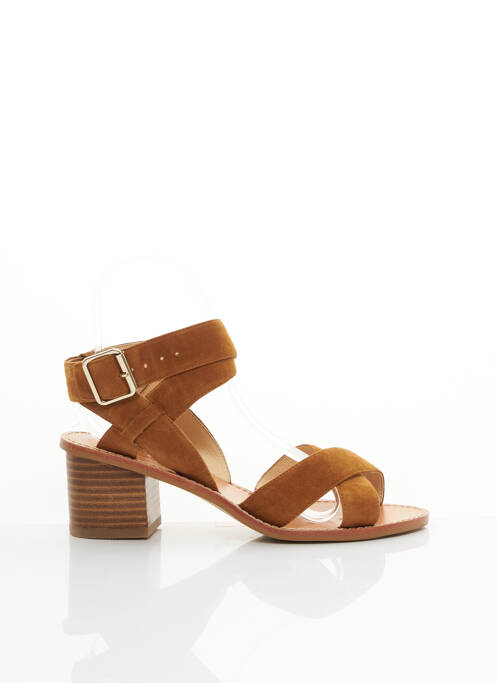 Sandales/Nu pieds marron MELLOW YELLOW pour femme
