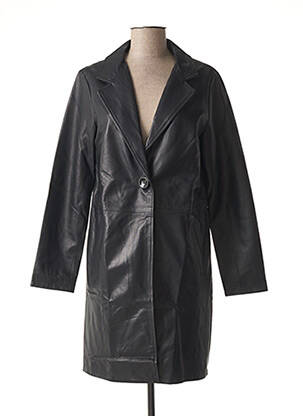 Manteau long bleu LA FEE MARABOUTEE pour femme