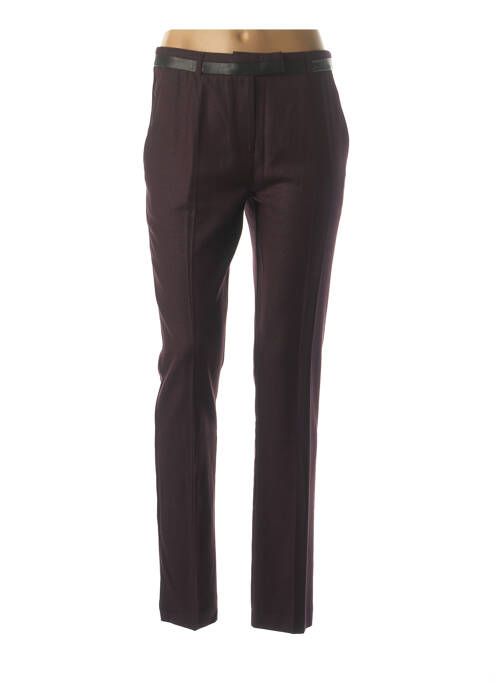 Pantalon slim violet PAUSE CAFE pour femme