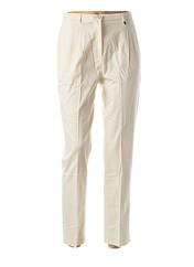 Pantalon 7/8 blanc SAINT HILAIRE pour femme seconde vue