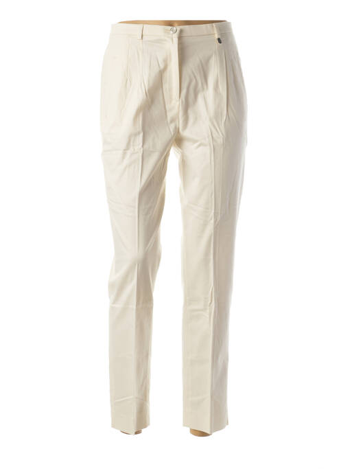 Pantalon 7/8 blanc SAINT HILAIRE pour femme
