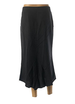 Jupe longue coupe asymétrique noir DIDIER PARAKIAN femme