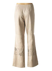 Pantalon beige DIDIER PARAKIAN pour femme seconde vue