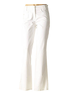 Pantalon droit blanc APRIORI pour femme