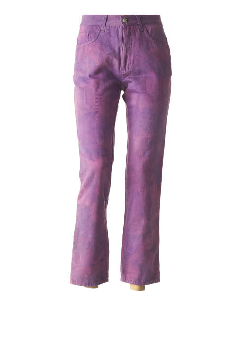 Pantalon violet UNGARO FEVER pour femme