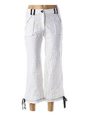 Pantalon blanc L33 pour femme seconde vue