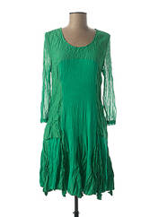 Robe courte vert FRANSTYLE pour femme seconde vue