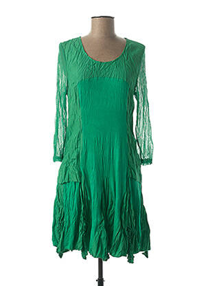 Robe courte vert FRANSTYLE pour femme
