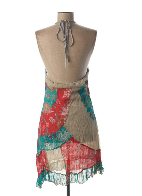 Robe courte vert FRANSTYLE pour femme