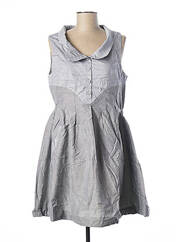 Robe mi-longue gris GLAMZ pour femme seconde vue