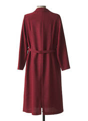 Robe mi-longue rouge COUTUREINE pour femme seconde vue
