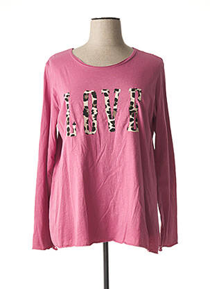 T-shirt rose C'MELODIE pour femme