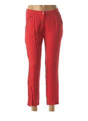 Pantalon 7/8 rouge MADO ET LES AUTRES pour femme seconde vue