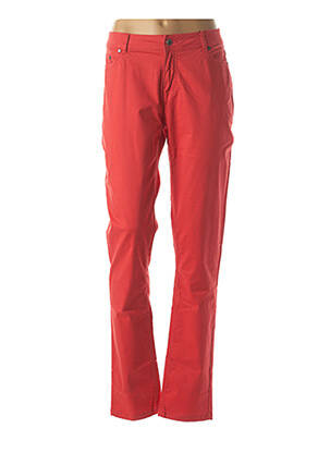 Pantalon droit rouge JENSEN pour femme