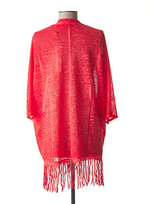 Gilet manches longues stretch rouge O'NEILL femme