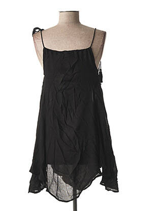 Tunique sans manche tissage crêpe noir O'NEILL femme