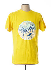 T-shirt jaune UNICO pour homme seconde vue
