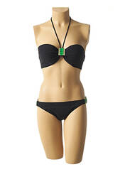 Maillot de bain 2 pièces noir PAIN DE SUCRE pour femme seconde vue
