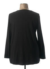 T-shirt noir CHALOU pour femme seconde vue
