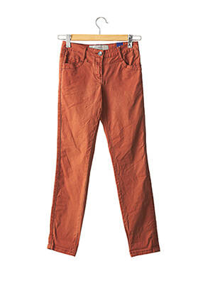 Pantalon slim orange CECIL pour femme