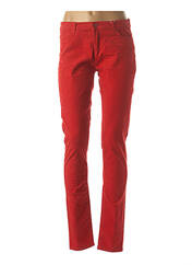 Pantalon slim rouge EDC pour femme seconde vue