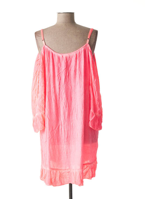 Tunique manches courtes rose O'NEILL pour femme