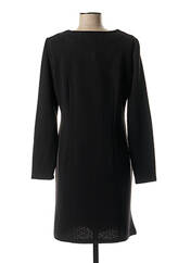Robe mi-longue noir MASSANA pour femme seconde vue