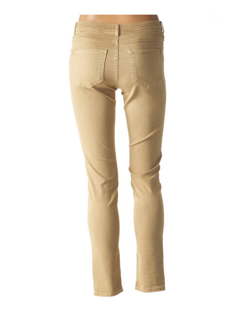 Jeans coupe slim beige KANOPE pour femme