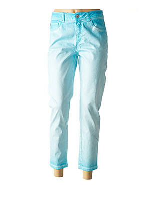 Pantalon 7/8 bleu FRED SABATIER pour femme