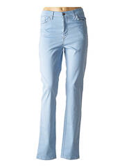 Pantalon slim bleu WALTRON pour femme seconde vue