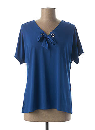T-shirt bleu A PARIS pour femme