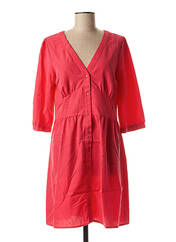 Robe courte rouge VILA pour femme seconde vue
