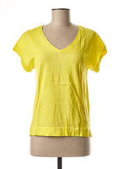 T-shirt jaune CKS pour femme seconde vue