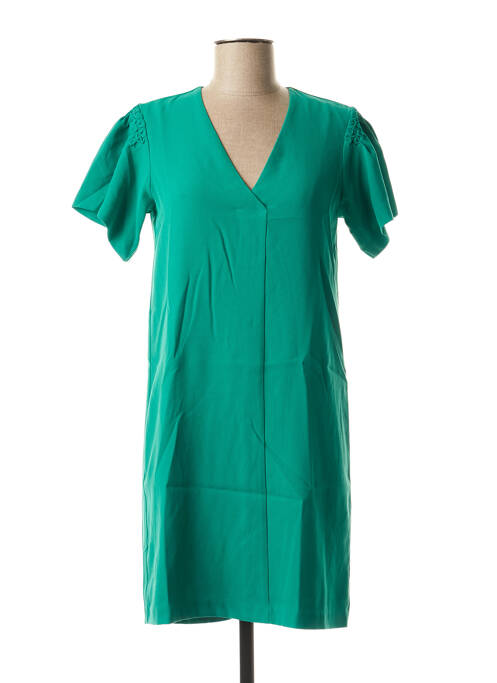 Robe courte vert SUNCOO pour femme