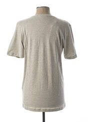 T-shirt gris SELECTED pour homme seconde vue
