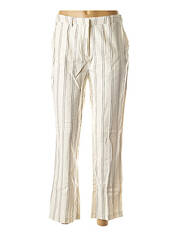Pantalon 7/8 blanc CKS pour femme seconde vue
