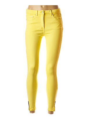 Pantalon 7/8 jaune CKS pour femme